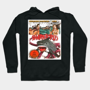 Sharktopus Lobby Poster Retro wash edition Hoodie